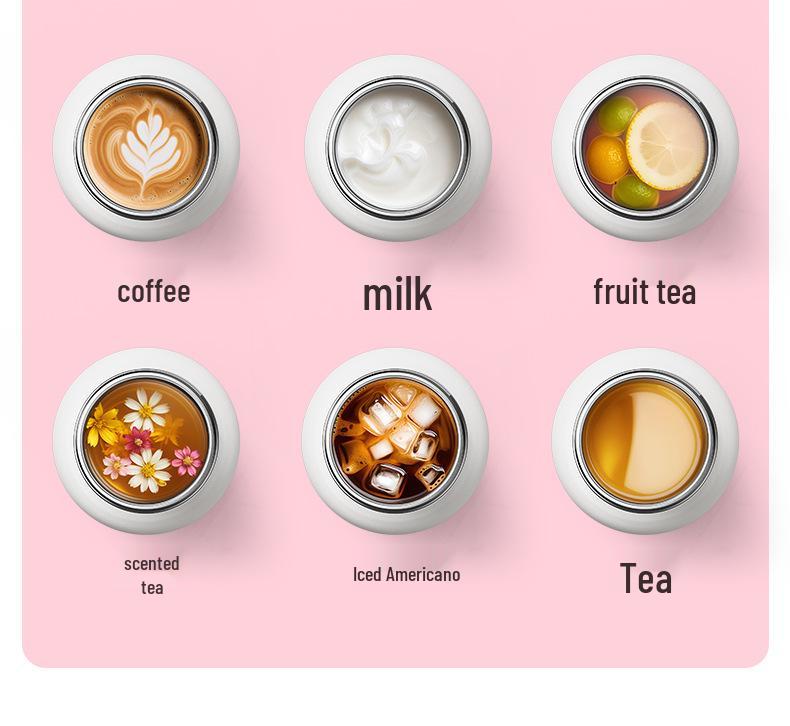 520ml Cute Insulated Straw Cup