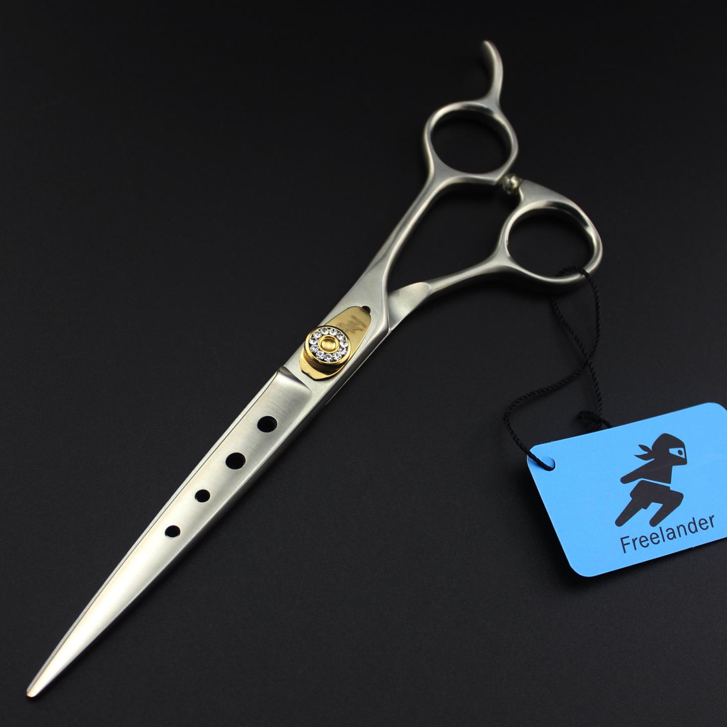 7.0 inch Freelander 440C knife head with hole, hair scissors, pet scissors HB-7