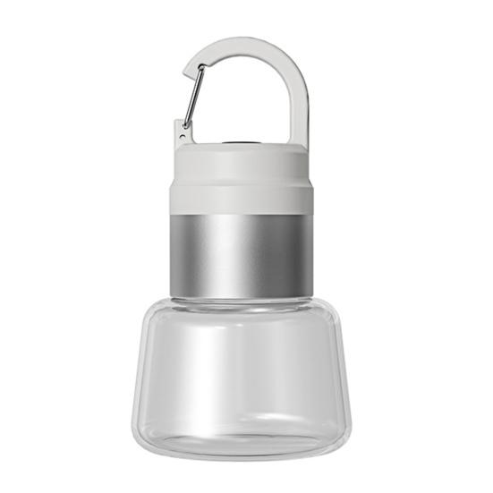Outdoor Camping Lantern USB Rechargeable Waterproof Detachable Water Bottle Light Portable Hiking Backpacking LED Hanging Lamp