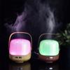 Pudding Wood Grain Humidifier Ultrasonic Aroma Essential Oil Diffuser Colourful Night Light for Office Home Bedroom Living Room
