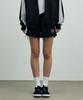 Alikim Ribbon Jersey Track Shorts Pants / Black