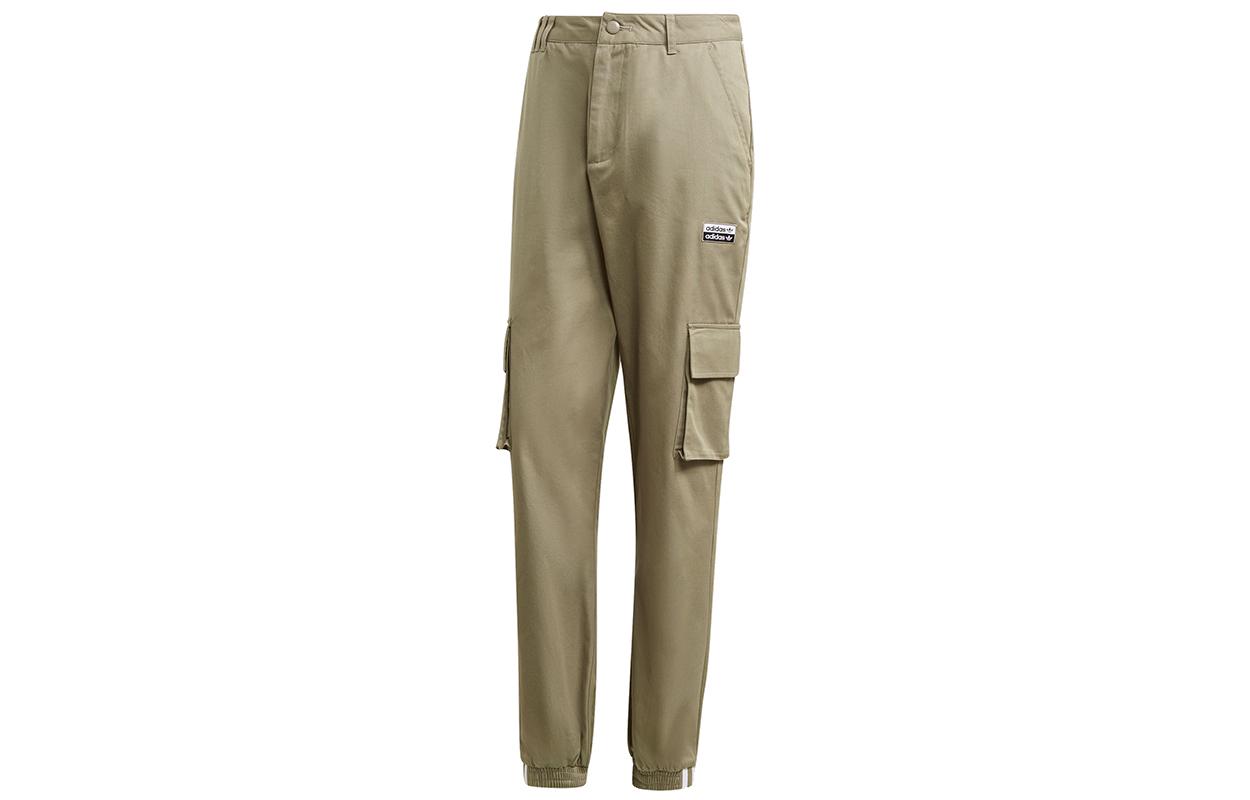 Adidas Originals Cargo Pants Women s Dark Khaki Moderate Cargo Pants GD3063 32