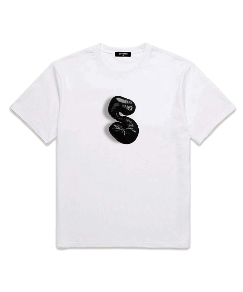SHIRTER Smoke Sigil Short Sleeve T-Shirt (Ss011) White
