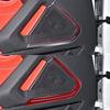2x Bright Red Carbon Fiber Door Speaker Panel Sticker For BMW G29 Z4 -