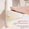 Beinrasur Dusch-Fußstütze Wandmontage Bohrloser Halter Mit Haken Dusch-Fußstütze Zum Rasieren Der Beine Für Badezimmer Toilette