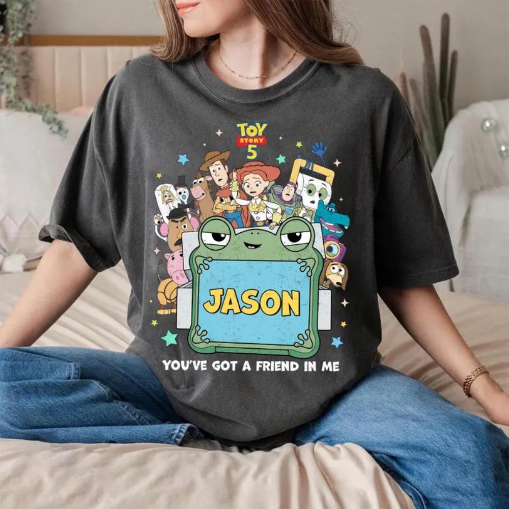 Summer Toy Story 5 Movie graphics T-shirt cotton Men's and Women's short sleeves Loose Y2K round neck shirt