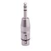 Video Plug Plug Play Anti-interference Make An Audio Cable 1/4 TRS to XLR Female Adapter Audio Cable Accessories