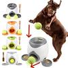 Smart Interactive Dog Training Machine with Snack Reward System, Fun Playtime Tennis Ball Feeder Toy for Dogs & Cats