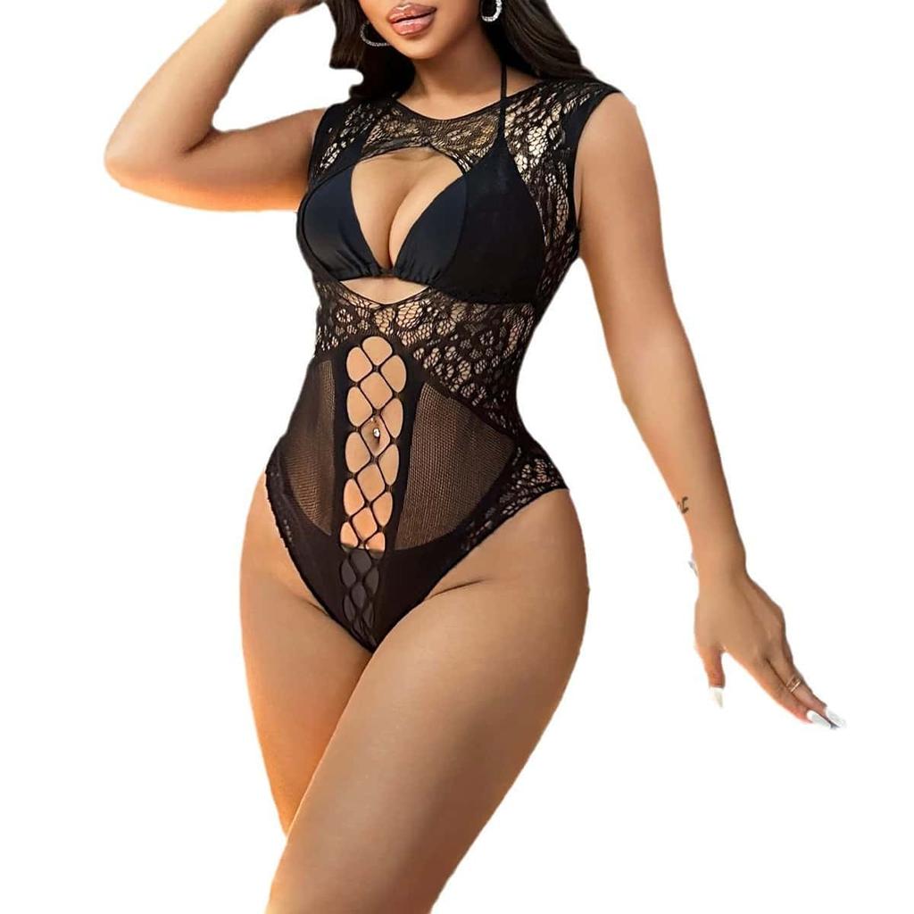 400 Styles Sexy Hot Woman Transparent Erotic Porno Lingerie Tights Sex Clothes Plus Size Women Perspective Fishnet Bodysuit Open Crotch Bodystocking