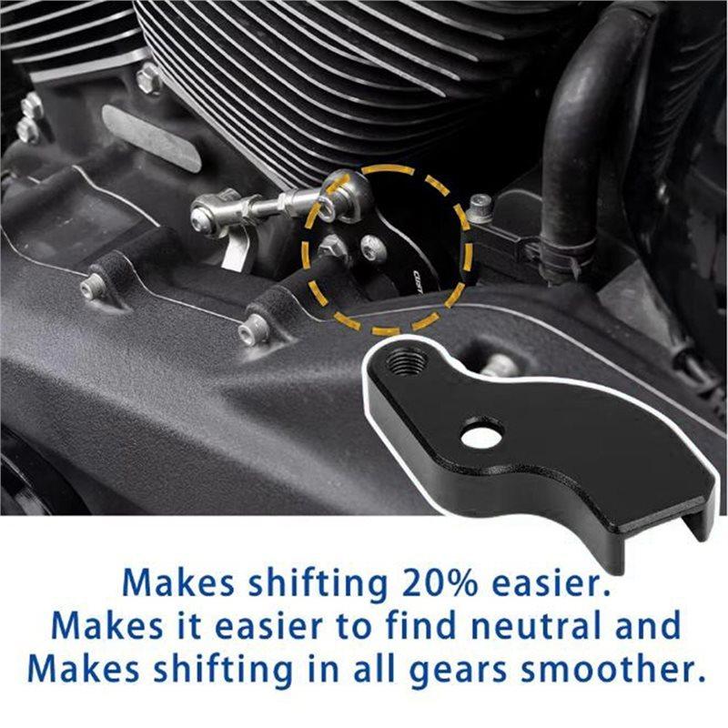 Gear Shift Linkage Assisted Neutral Position Fit For Touring 2018-2025 For Softail Black Motorcycle Parts