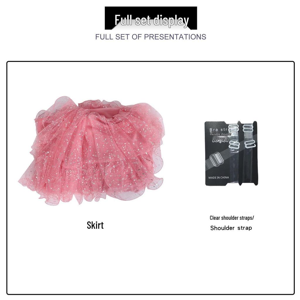Elphaba & Glinda Wicked Witch Halloween Cosplay Costume - Magical Pink Dress & Robe