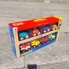 Inertial Cartoon Toy Car Set - 8-Piece Children's Simulation Gift Box