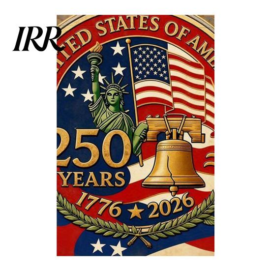 Veterans Day Garden Flag 250th Anniversary America 250 Years of Freedom Patriotic Banner Front Yard Decor 4th July Sign for Independence Memorial Gift