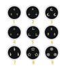 1Box Diamond Bur Dental Material Teeth Whitening Studs Denture Acrylic Teeth Crystal Ornament Oral Hygiene Tooth Decoration
