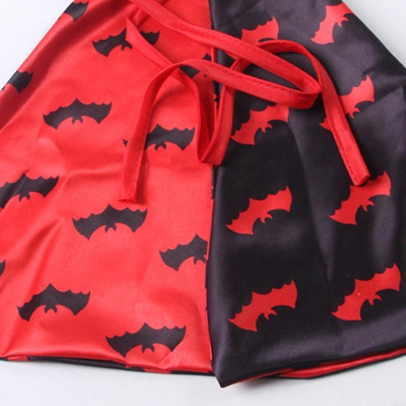 Halloween Pet Capes Costume with Bat Regulable Vampires Cloaks for Kittens Dog Cats Cosplay Party Holiday Decoration B03E