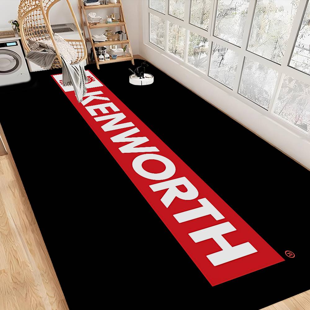 KENWORTH Logo Hallway Carpet Non-Slip Laundry Room Mat Laundry Decor Balcony Child Living Room Bedside Area Rugs