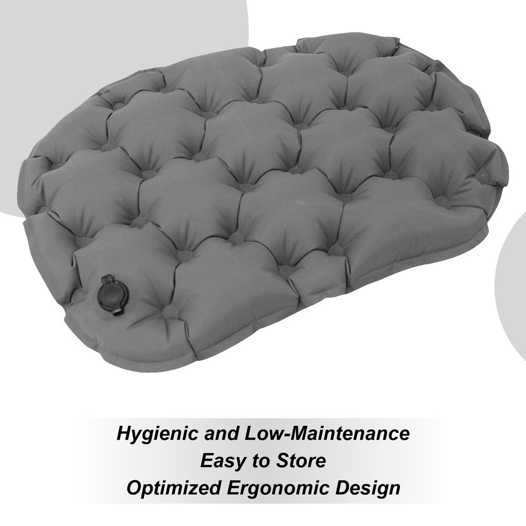 Inflatable Seat Cushion For Air Travel Portable Inflatable Booster Seat Lightweight Sitting Pad For Stadium Pregnancy Travel