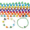 5-25Pcs Glazed Mushroom Glass Beads For DIY Jewelry Making Necklace Bracelet Earrings Craft Accessories