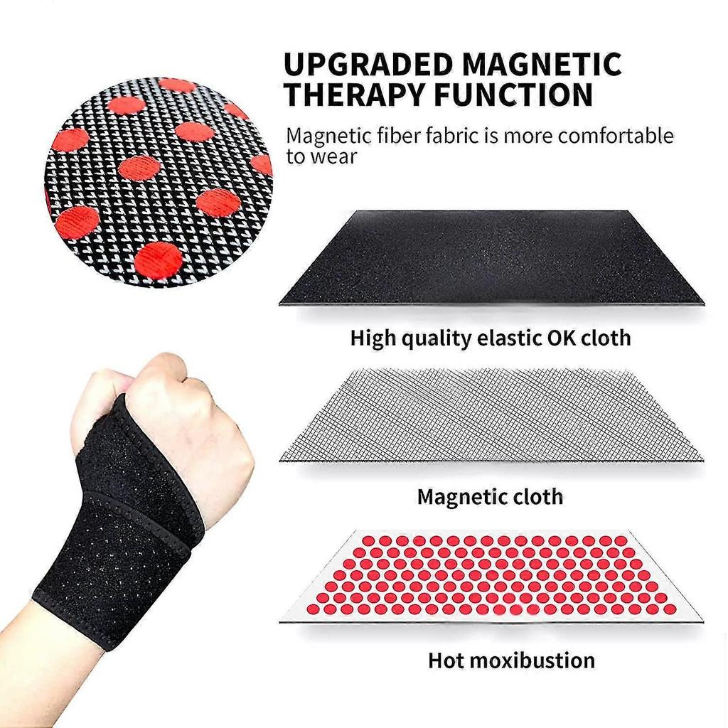 Wrist Brace Self Warming Magnetic Therapy Wrist Brace Keep Warm For Tendonitis