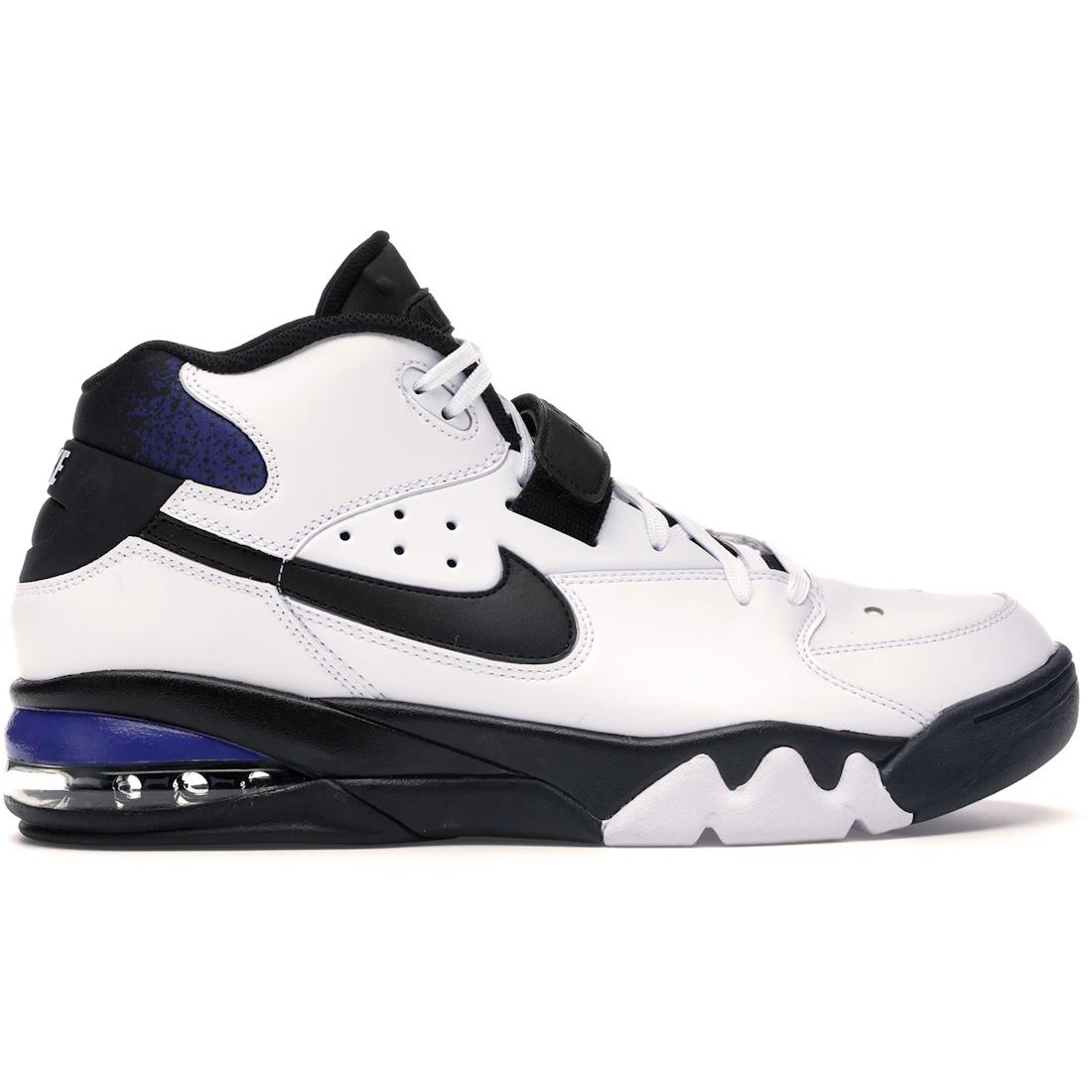 

Кросівки Nike Air Force Max Білі Чорні-Кобальтові(AH5534-100) 42