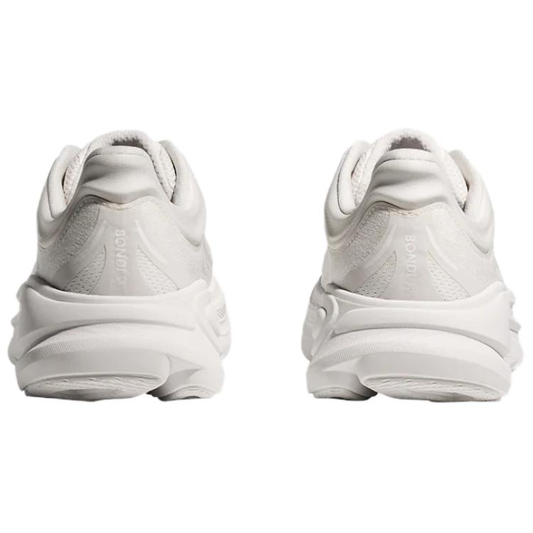 HOKA  Bondi 9 Wide Triple White Women Sneakers 1162014-WWH