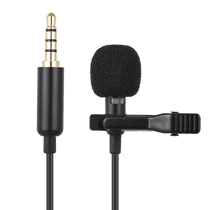 1.5m Portable USB Mini Lavalier Microphone USB/3.5mm/Type-C Metal Clip Lapel Mic Condenser Microphone For PC Laptop Mobile Phone