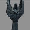 New The Myth Of Cthulhu Statue Faceless Lucifer Sculpture Darkness Fallen Angel Resin Crafts Home Simple Style Place Decorations