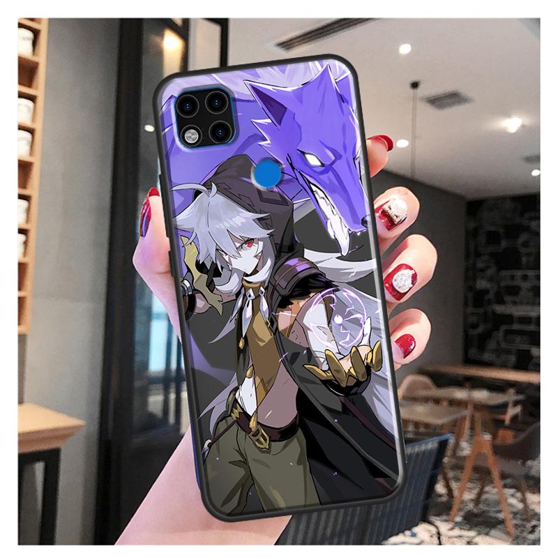 Razor Genshin Impact Soft Case For Xiaomi Redmi Note 11 Pro Note 10 Pro Note 9 Pro 10S 9S 8T 9A 9C 9T Cover