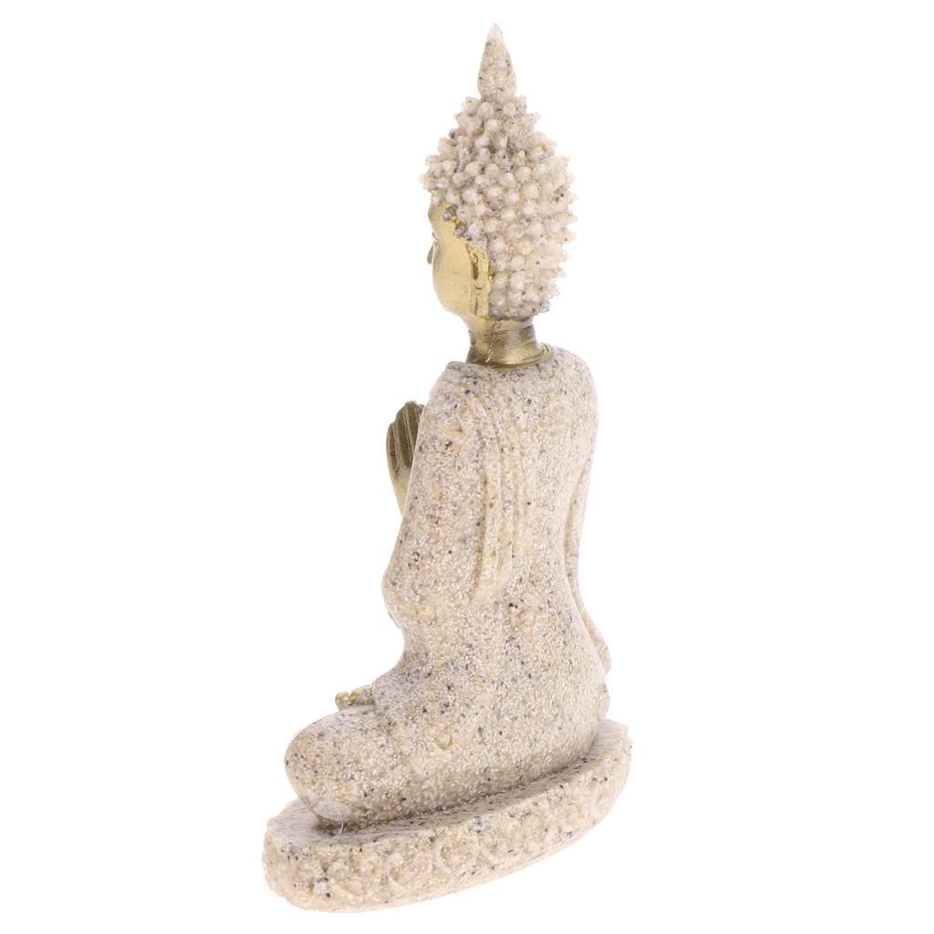 Sandstone Carving Buddha/Maitreya/Moai/Ganesh Statue Sculpture Figurine Decor Sandstone Carving Buddha/Maitreya/Moai/Ganesh Statue Sculpture Figurine Decor