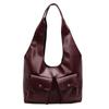 Winter new fashion casual large capacity tote bag women's shoulder retro messenger bag commuter women's bag