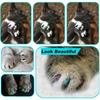 120 Stuks Katten Nageldopjes Natuurlijk Veilig Kattenklauw Hoesjes Tips met Lijm En Applicators Niet-Toxisch 6 Kleuren Katten Nagelhoesjes