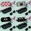 Eyeglasses Case Vibrant Travel Glasses Case Sunglasses Pouch  Glasses Holder With Carabiner For Keychains Travel Gift For