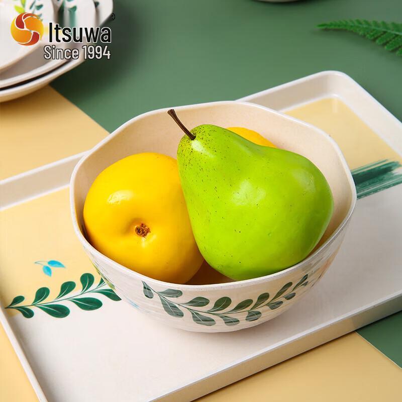 Wuhe Food-Grade Melamine Eucalyptus Serving Tray