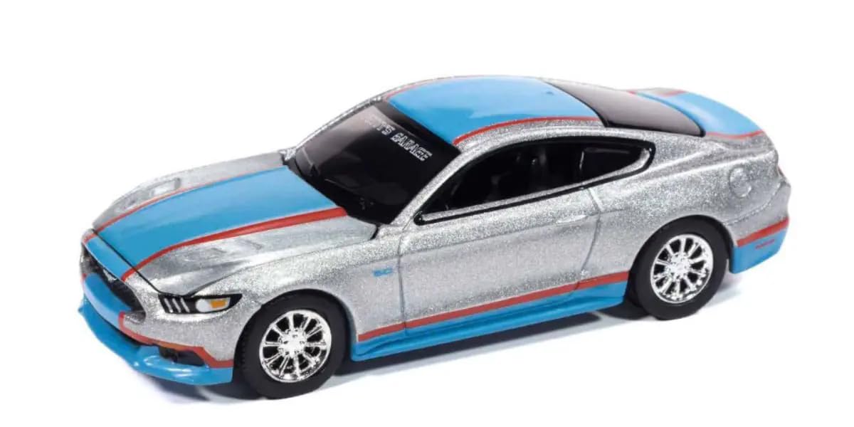 

Kyosho AUTO WORLD Scale 2017 Ford Mustang GT Tribute Blue Finished Model AWSP178A 1/64 Silver/Petty