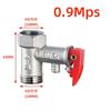 1Pcs Electric Water Heater Safety Valve Pressure Relief Valve Boiler 1/2Inch Threads Brass Adjustable Safety Check Valve