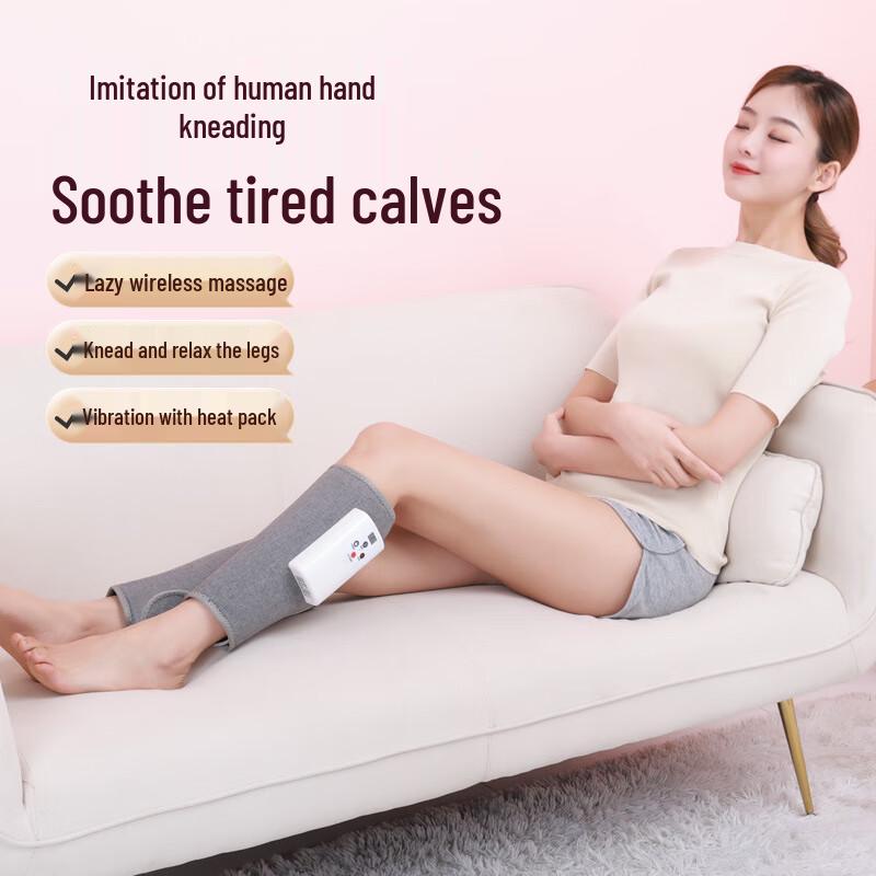 Heated Knee & Calf Air Compression Massager