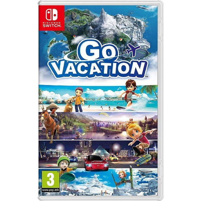 Jeu Vidéo - Nintendo - Go Vacation - Version Import - Jouable En Français - Casual