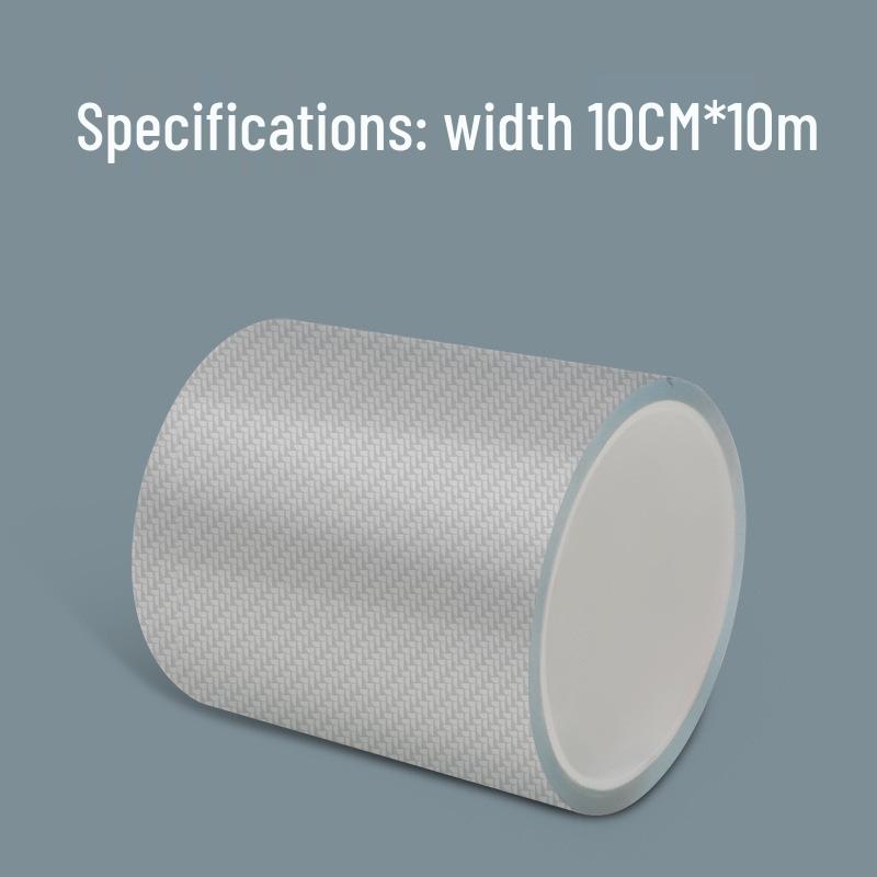 Universell gjennomsiktig karbonfiber bil dørterskelbeskytter og antikollisjonslist for velkomstpedal og bagasjerom