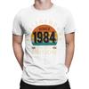 LEGEND 1984 VINTAGE Anniversary T-Shirts Men Fashion Cotton Tees O Neck Short Sleeve T Shirts Tops