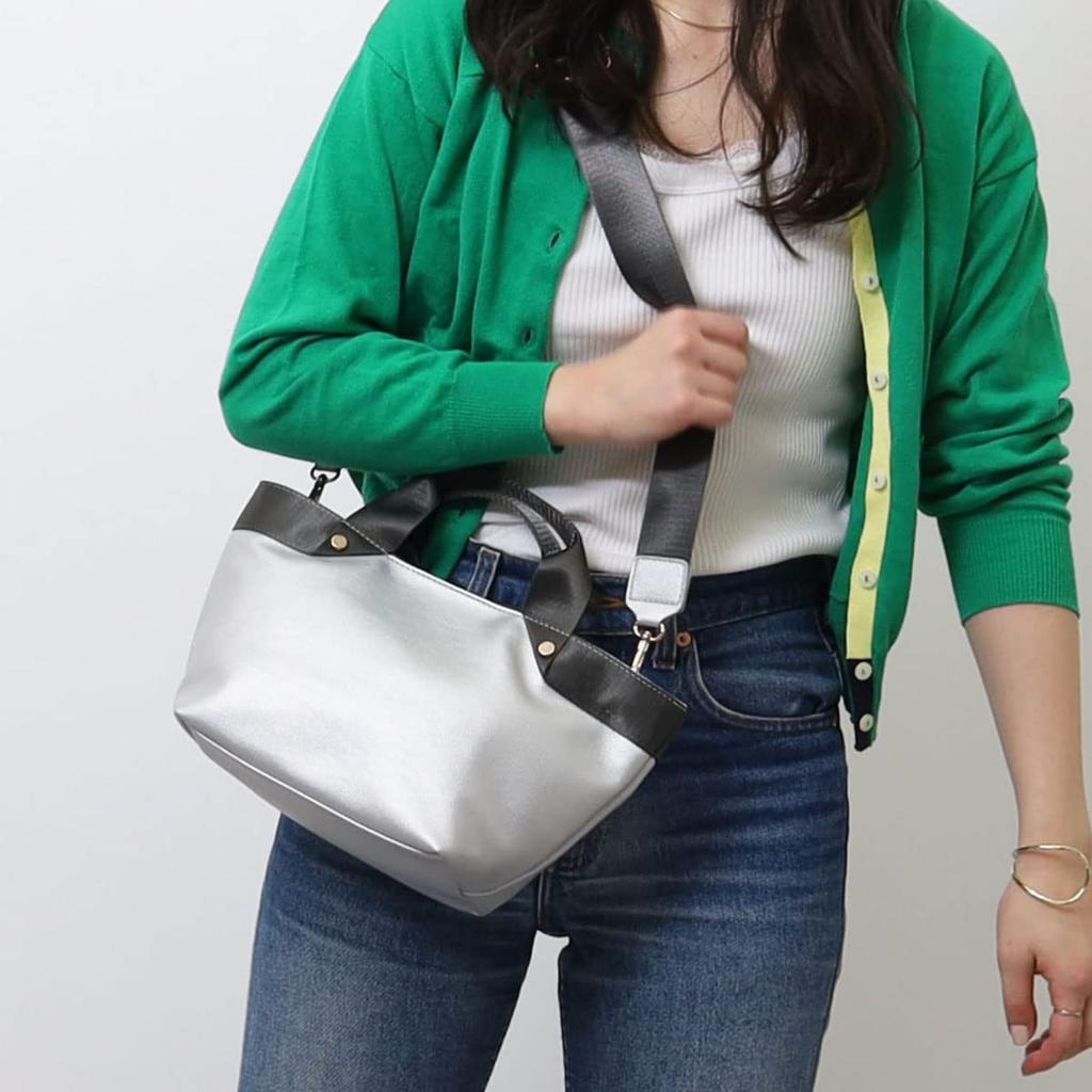 [Cuko] Tape Handle Faux Leather Mini 2-Way Bag