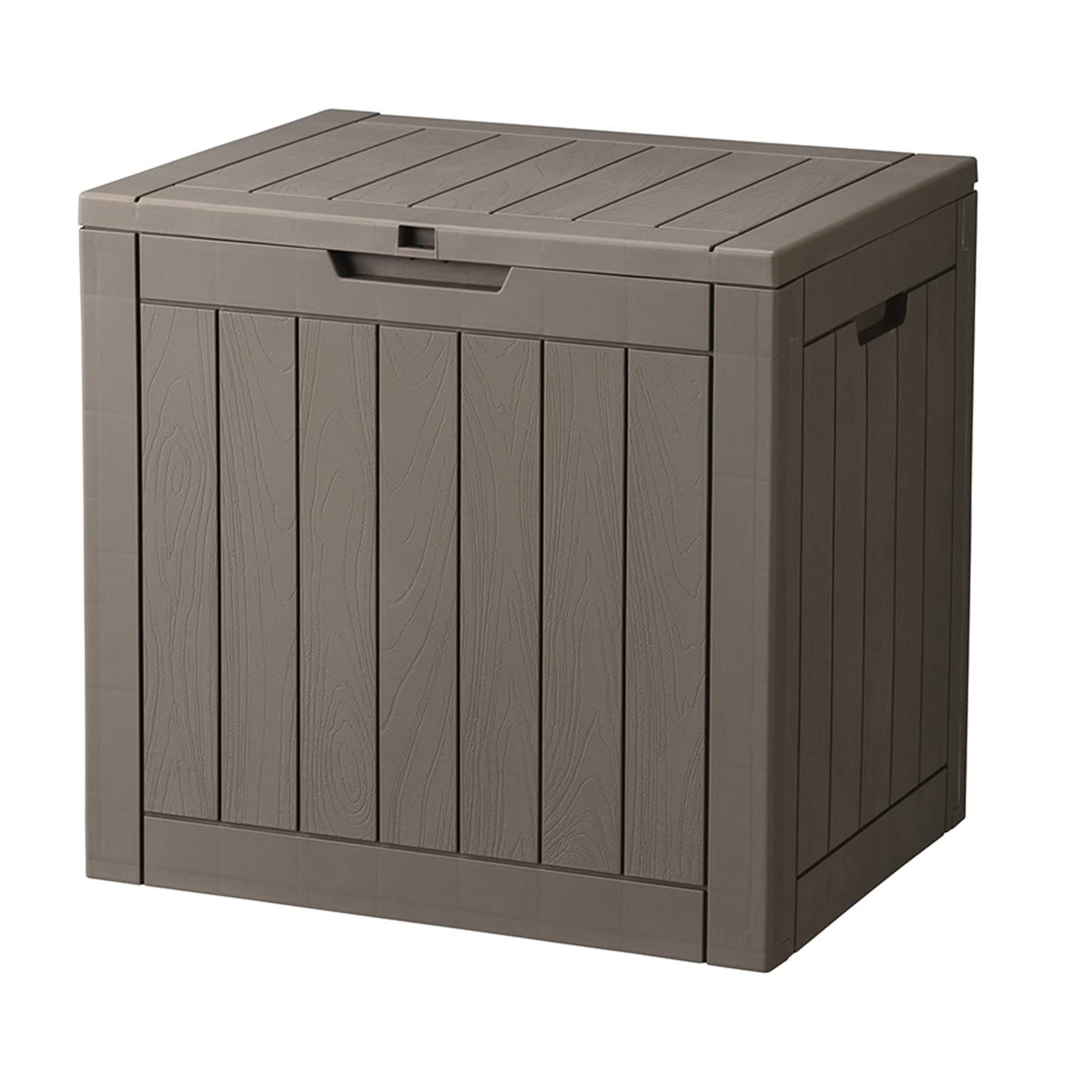 

Емкость контейнера Tenma Wood Grain Resin Stocker 118 л, серый