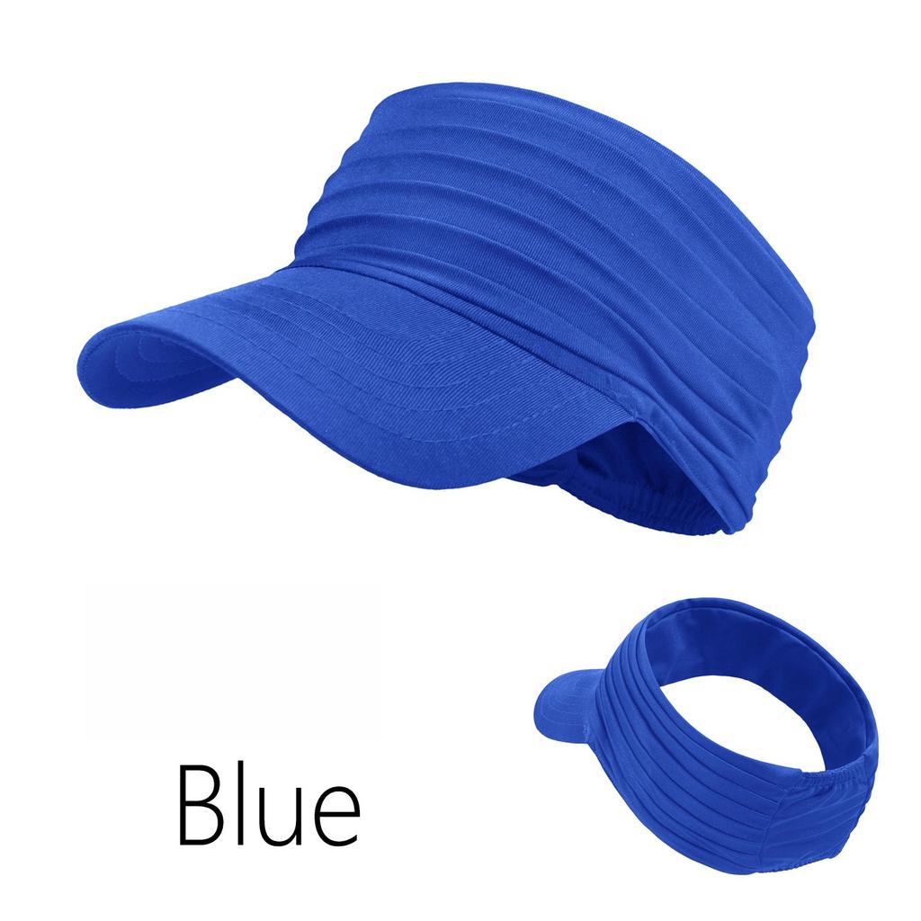 Sports Visor Cap Unisex Outdoor Running Sun Hat Spring/Summer Elastane Sun Hat