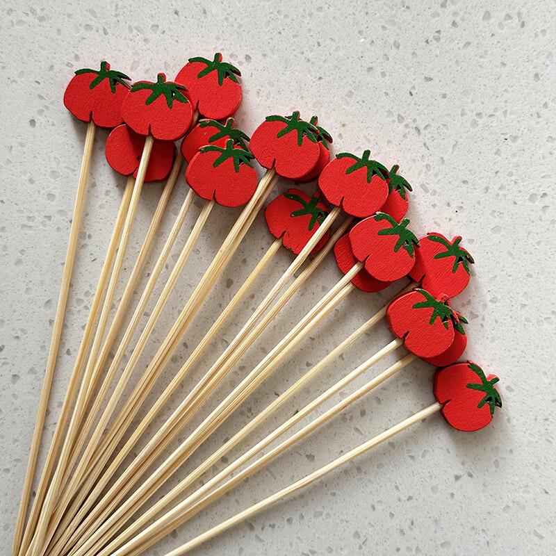 Disposable Bamboo Fruit & Dessert Picks