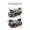 1/24 Toyota Land Cruiser Model, Premium Collectible for Auto Fans, Ideal for Display or Gifting