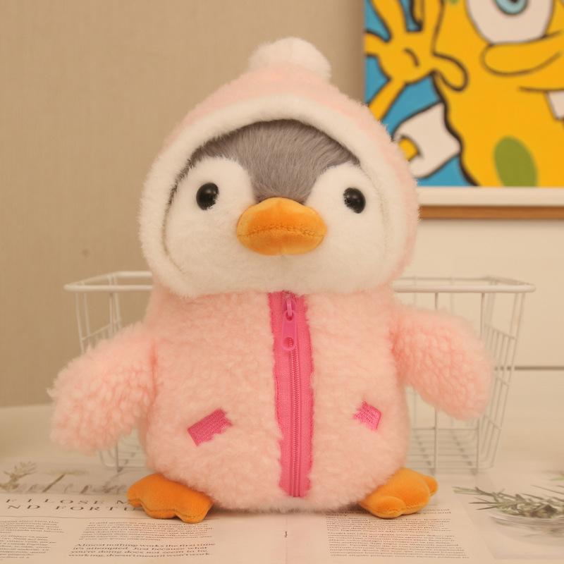 

Zipper drag little penguin doll plush toy sleeping pillow doll children birthday gift doll man 8 inch