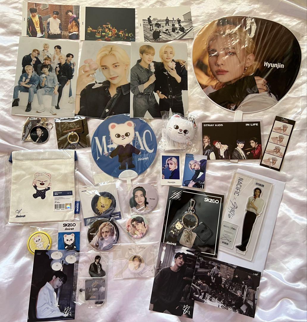 

[USED] SKZ Hyunjin Fan Meeting Goods Set Trading Card Rare Limited Edition