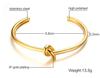 Tie The Knot Pendant Necklace for Women, Stainles Steel Forever Love Knot Infinity Jewelry Wedding Bridal Party