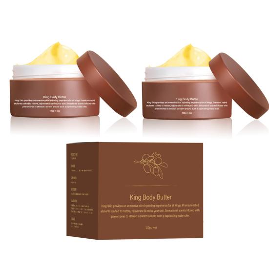 120G Men Moisturizer Hydrating Smoothing Nourishing Moisturizing Long Lasting Fragrance Portable Travel Skin Care Body Butter
