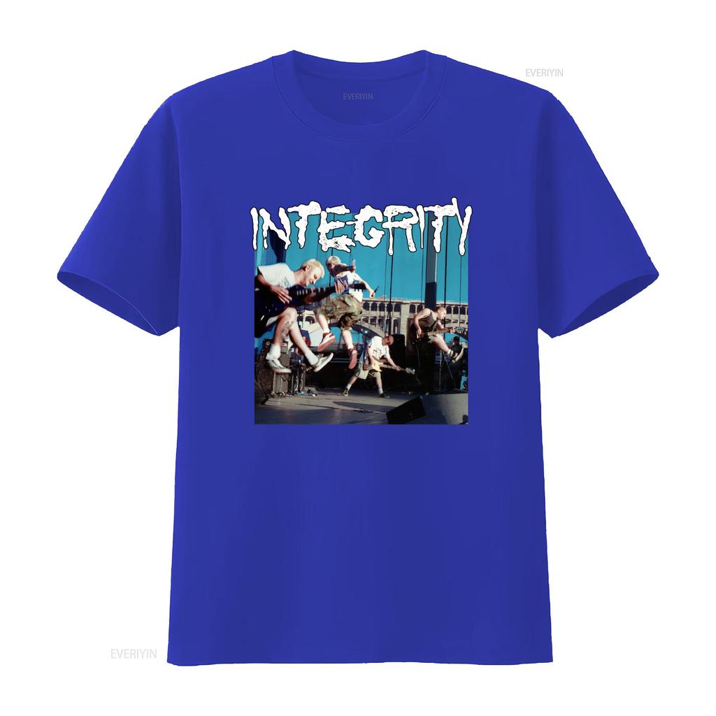 Vintage Integrity Band Rock Concert Cotton T Shirt All Sizes Available vintage Washed Comfortable Casual graphic Soft Versatile