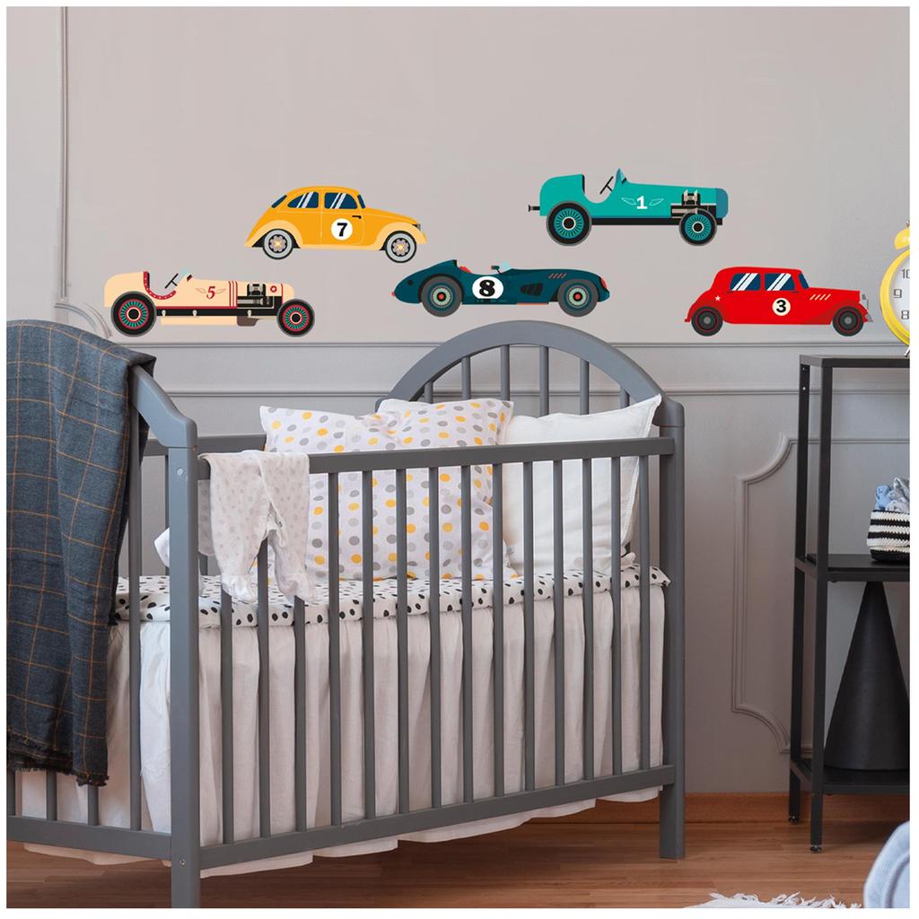 Les Trésors De Lily [R3395] - Multicolored 'Collection Cars' Sticker Sheet - 20x70 Cm